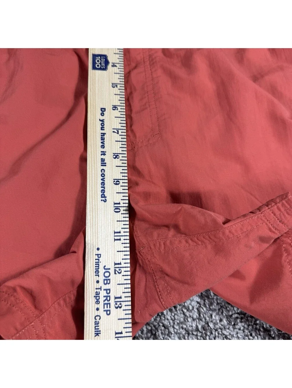 The North Face Class V Relaxed Fit Pull On Horizon Orange Shorts Mens Sz. XL